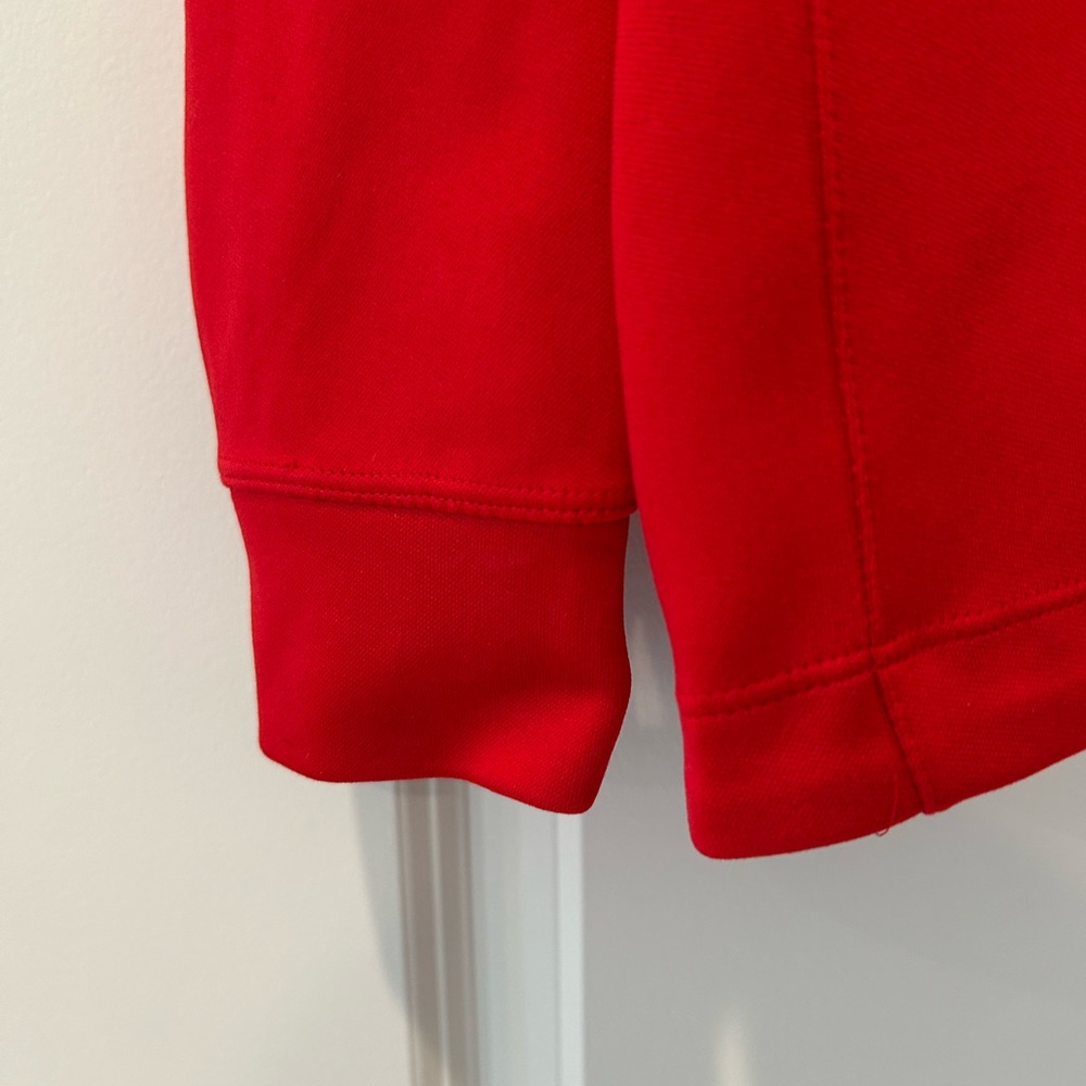 Nike Red Men's Ole Miss Qtr Zip Jacket - Picture 3 of 9